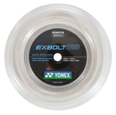 Yonex Exbolt 63 Badminton String (200m Reel) White White 200m Reel String (Reel) Yonex