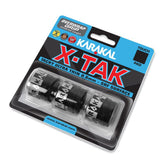Karakal X-Tak Overgrips (3 Pieces) Black 3 Pieces Overgrips Karakal