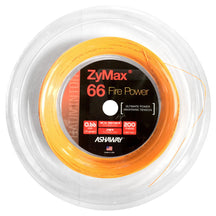 Ashaway Zymax 66 Fire POWER String (200m Reel) Orange