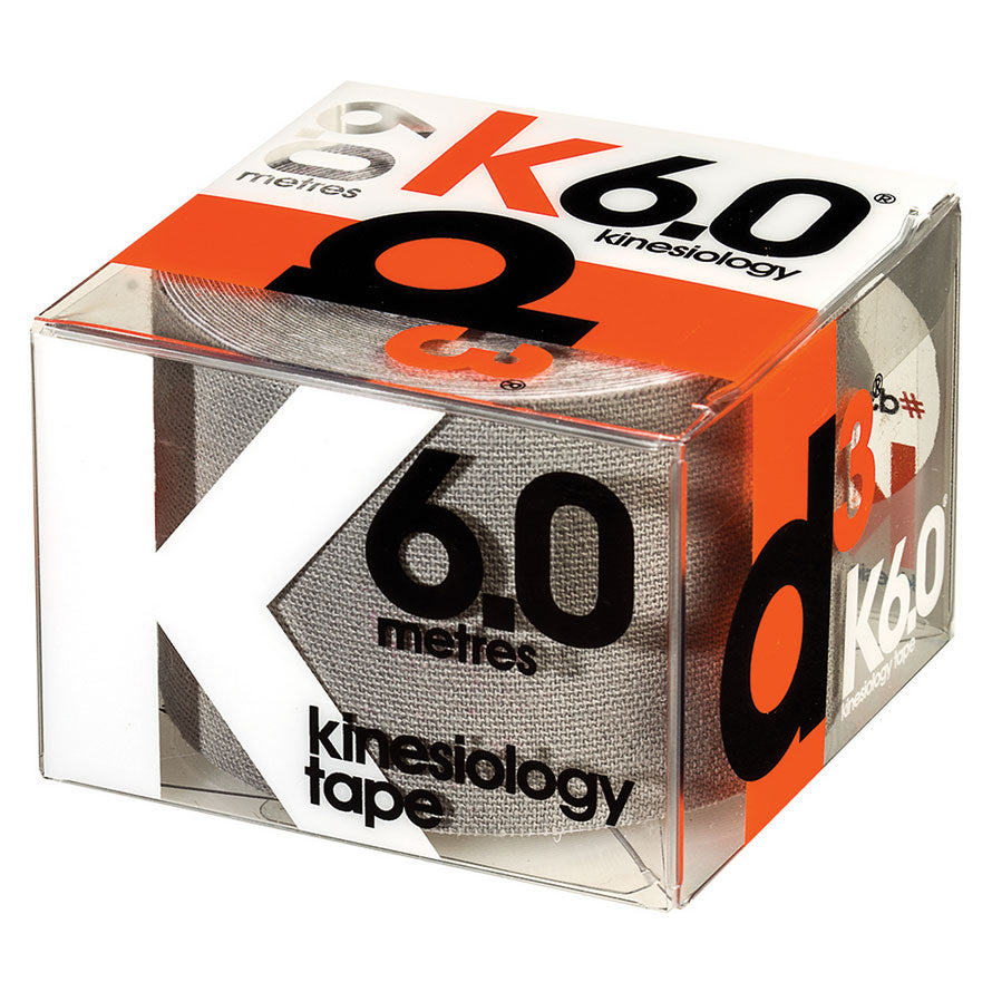 D3 Kinesiology Tape K6.0 50mm x 6m SILVER