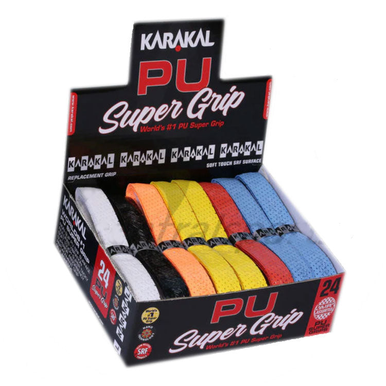 Karakal PU Super Grip Air (24 Pack) Assorted