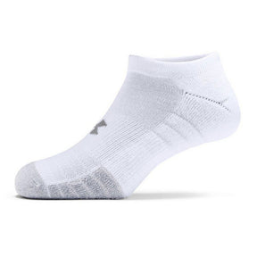 UA Heatgear No Show sock 1346755 100 (White)
