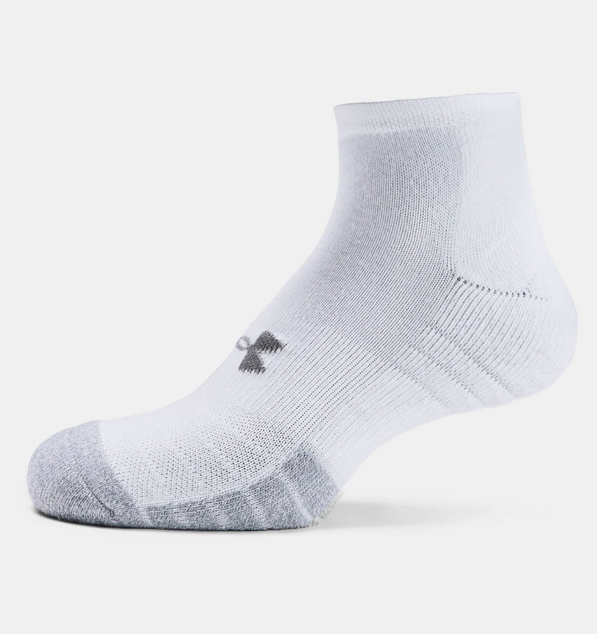 UA Heatgear Low Cut Sock 1346753 100 (White)