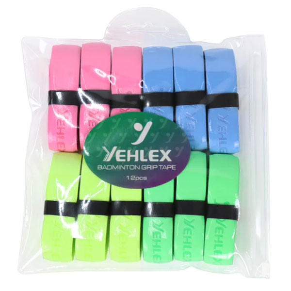 Yehlex PU Overgrip Grip 12 Pack (Pastel)