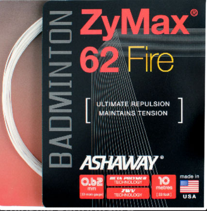 Ashaway ZyMax 62 火线（10 米套装）红色