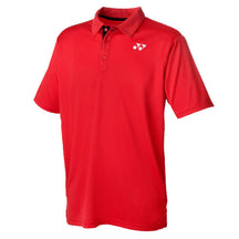 Yonex YP1002J Junior Unisex Polo 衫（红色）2017