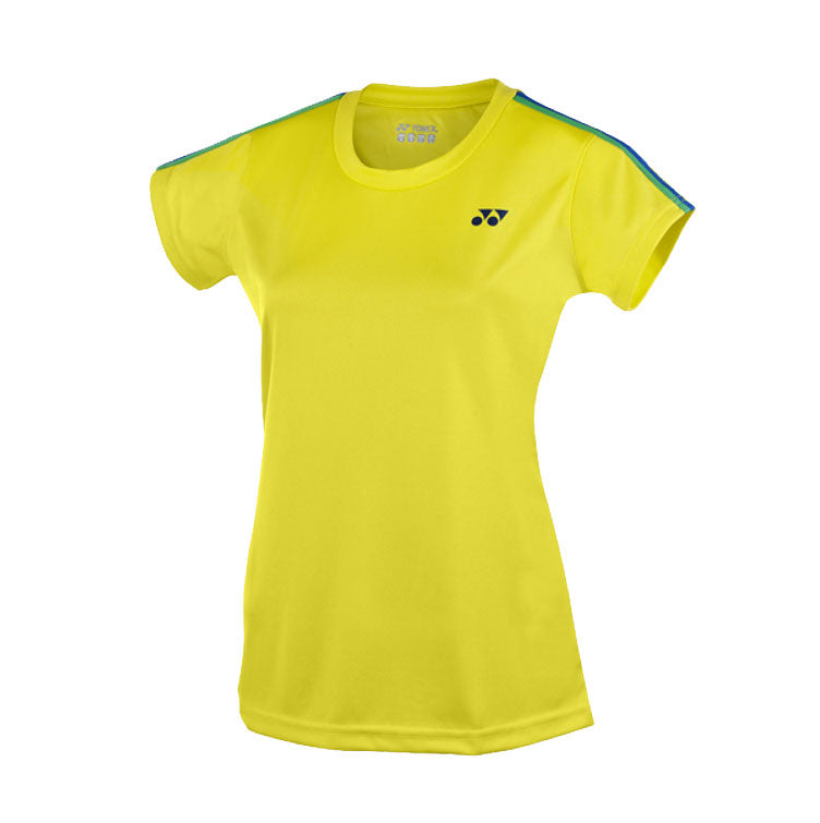 Yonex YT1005 女子球员 T 恤（黄色）