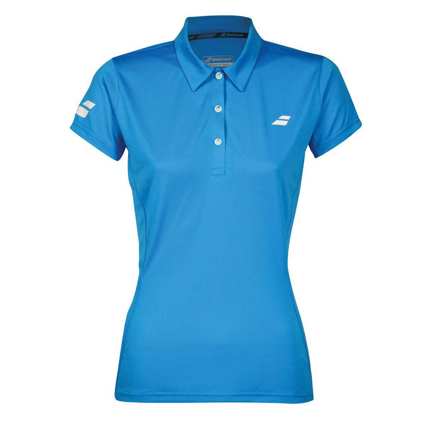Babolat Core Club Womens Polo Shirt (Blue)