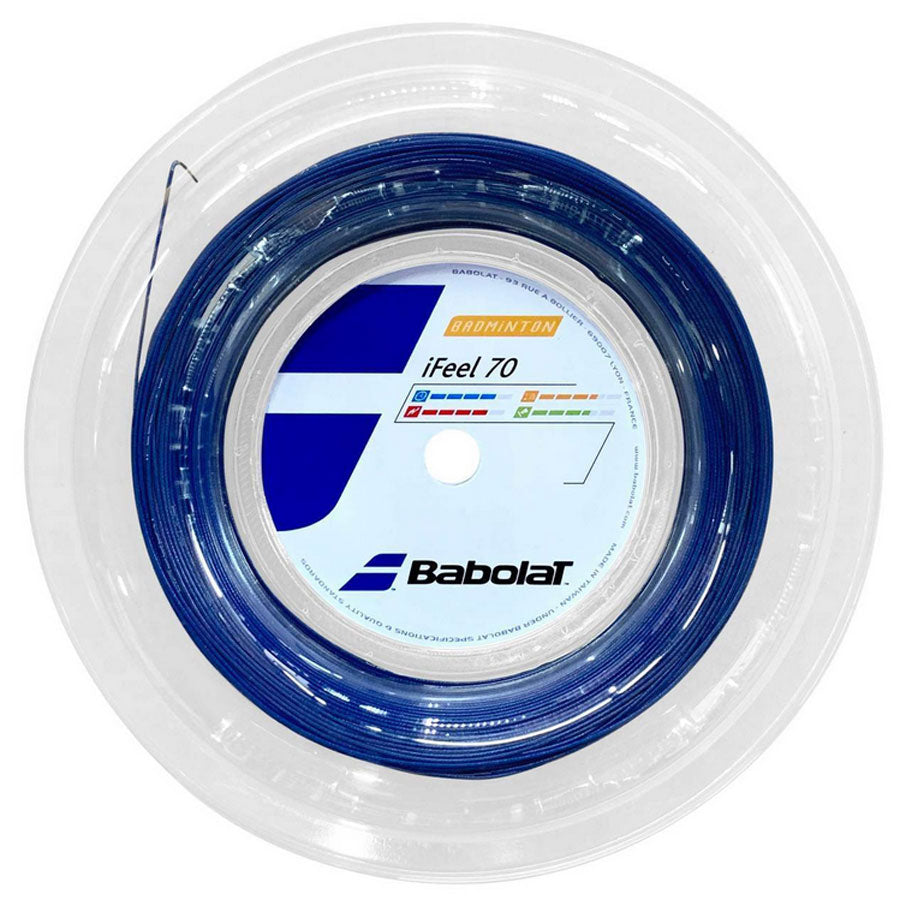 Babolat Ifeel 70 弦（200 米卷线器）蓝色