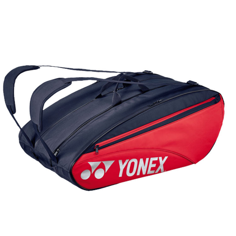 Yonex BA423212EX Team 12 Racquet Bag (Scarlet)