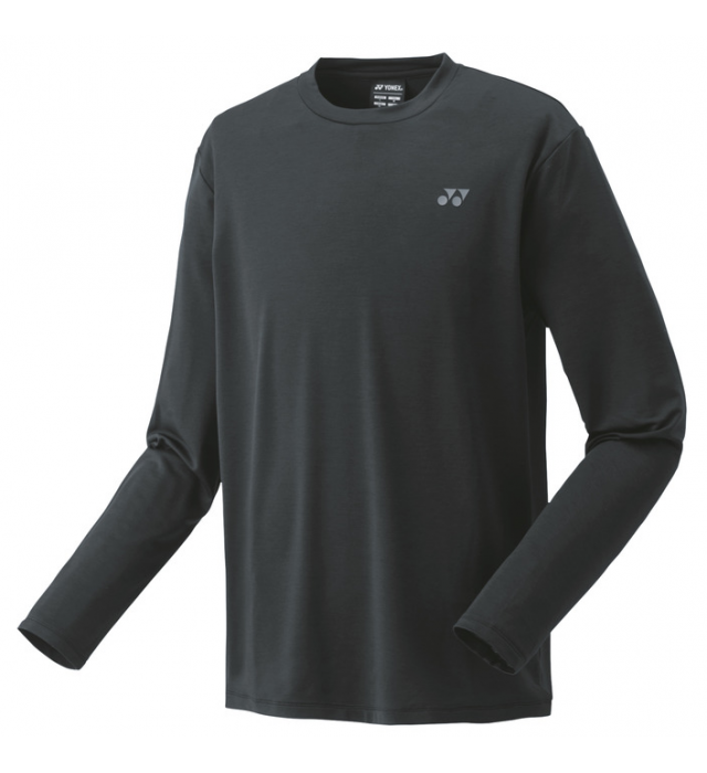 Yonex 16611 Unisex Long Sleeve T-Shirt (Black)
