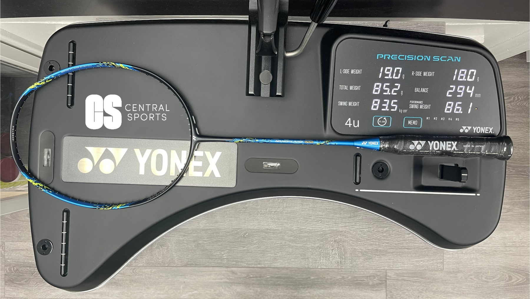 Yonex Nanoflare 700 Cyan 免费重新穿线和升级（未穿线）