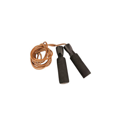Fitness Mad Weighted Leather Jump Rope