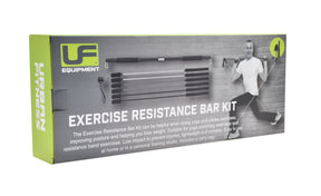Urban Fitness Resistance Bar Kit Black
